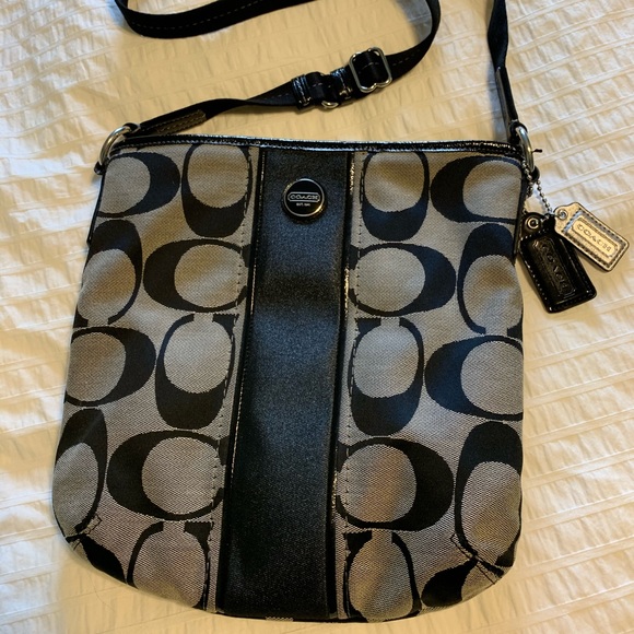 Coach Bags Coach Signature Stripe Crossbody Bag Poshmark
